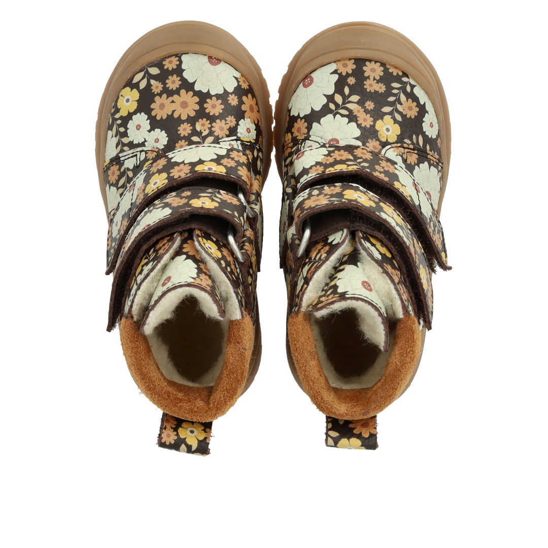 Toddler TEX-boot with print and merino wool lining