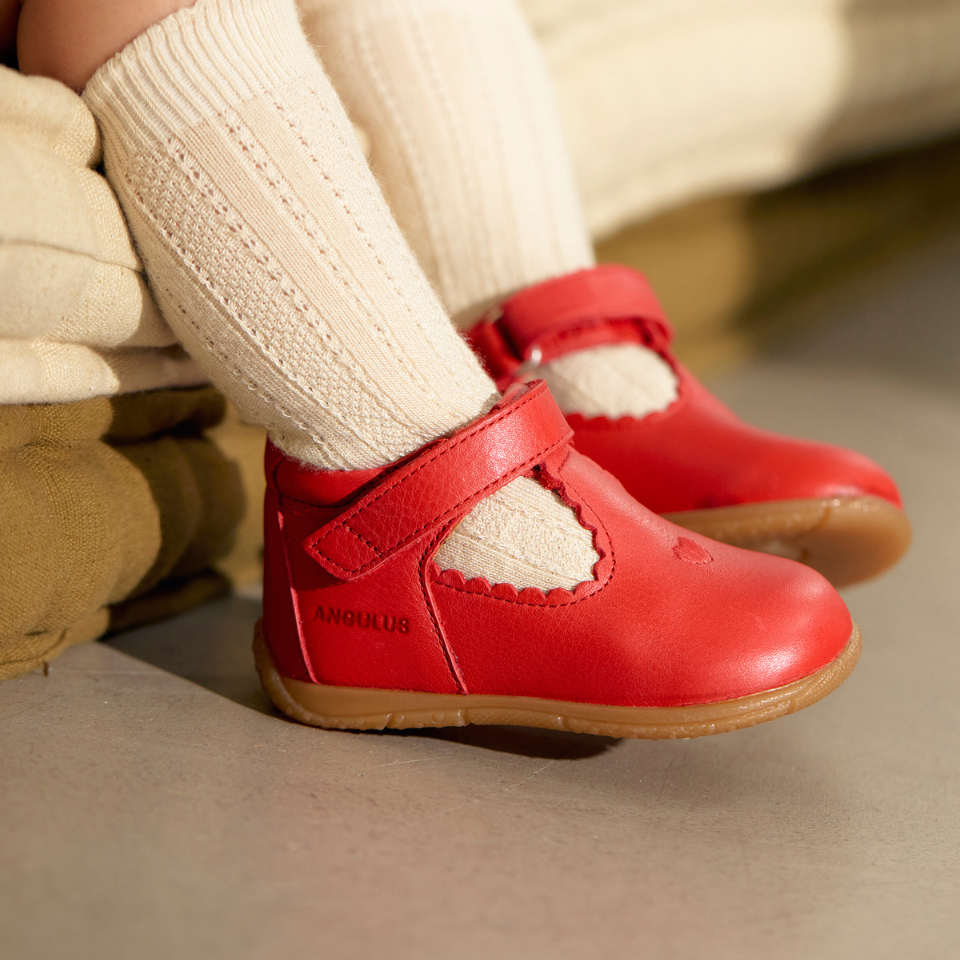 mary janes with heart