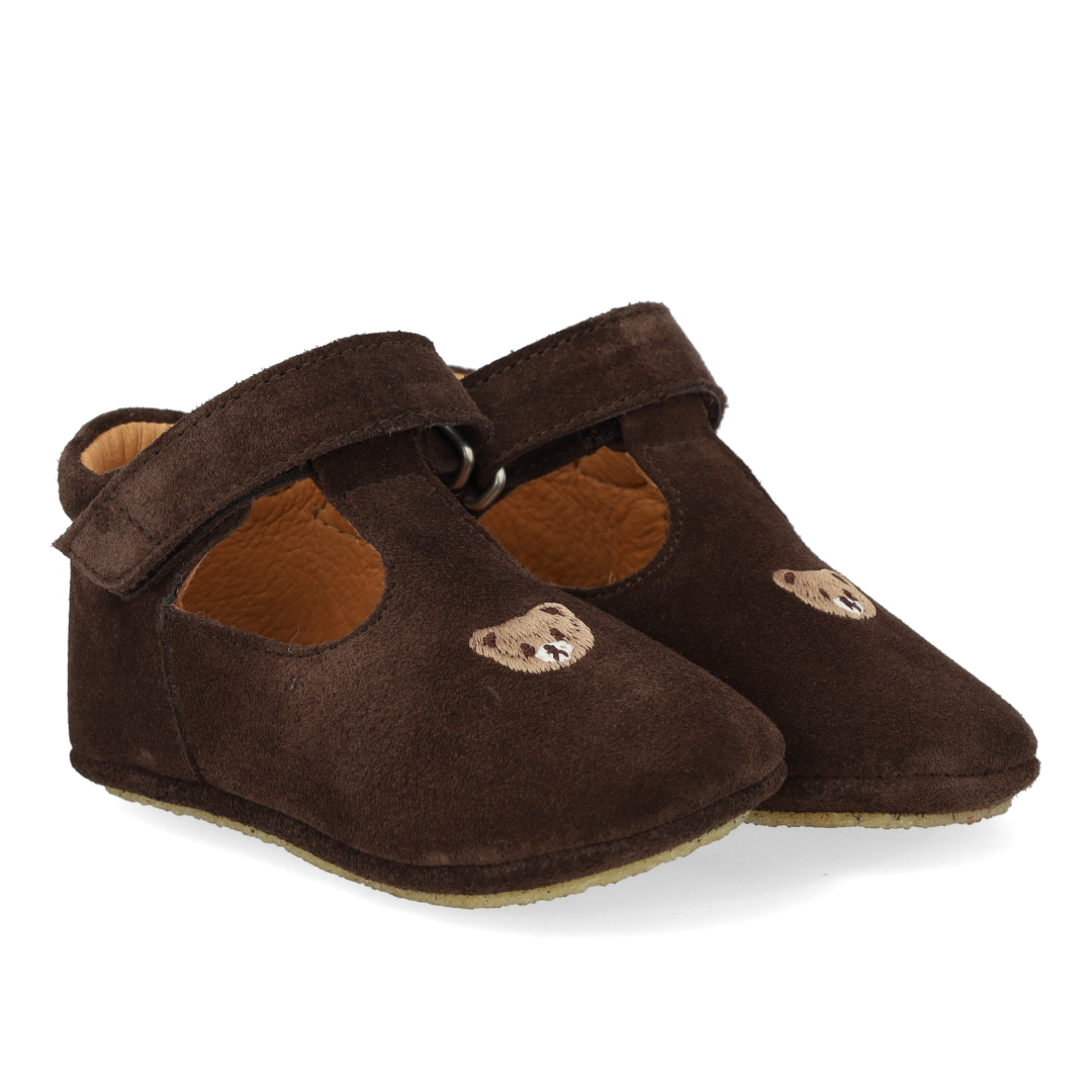 Prewalker with teddy bear embroidery