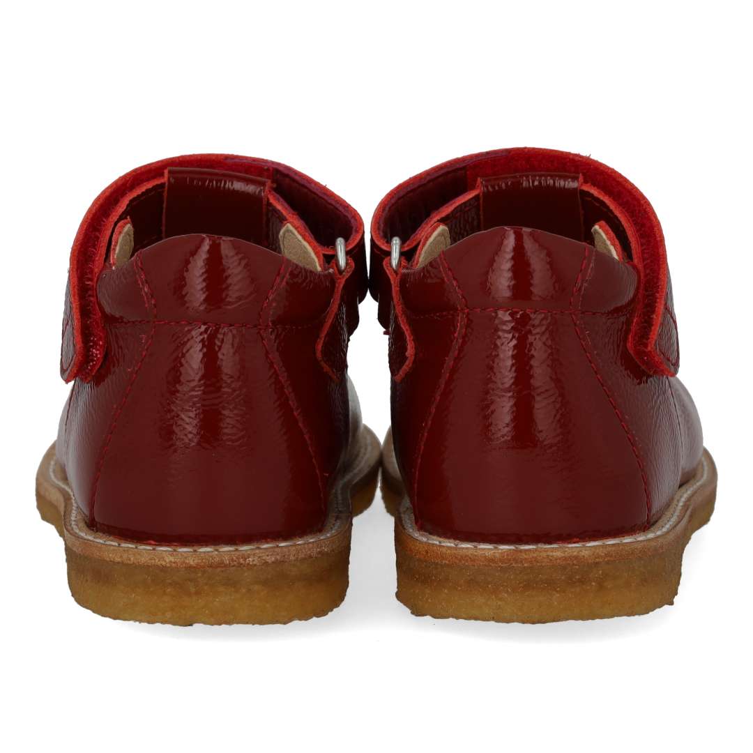 Classic Mary Janes with Cut-Out Heart Motif