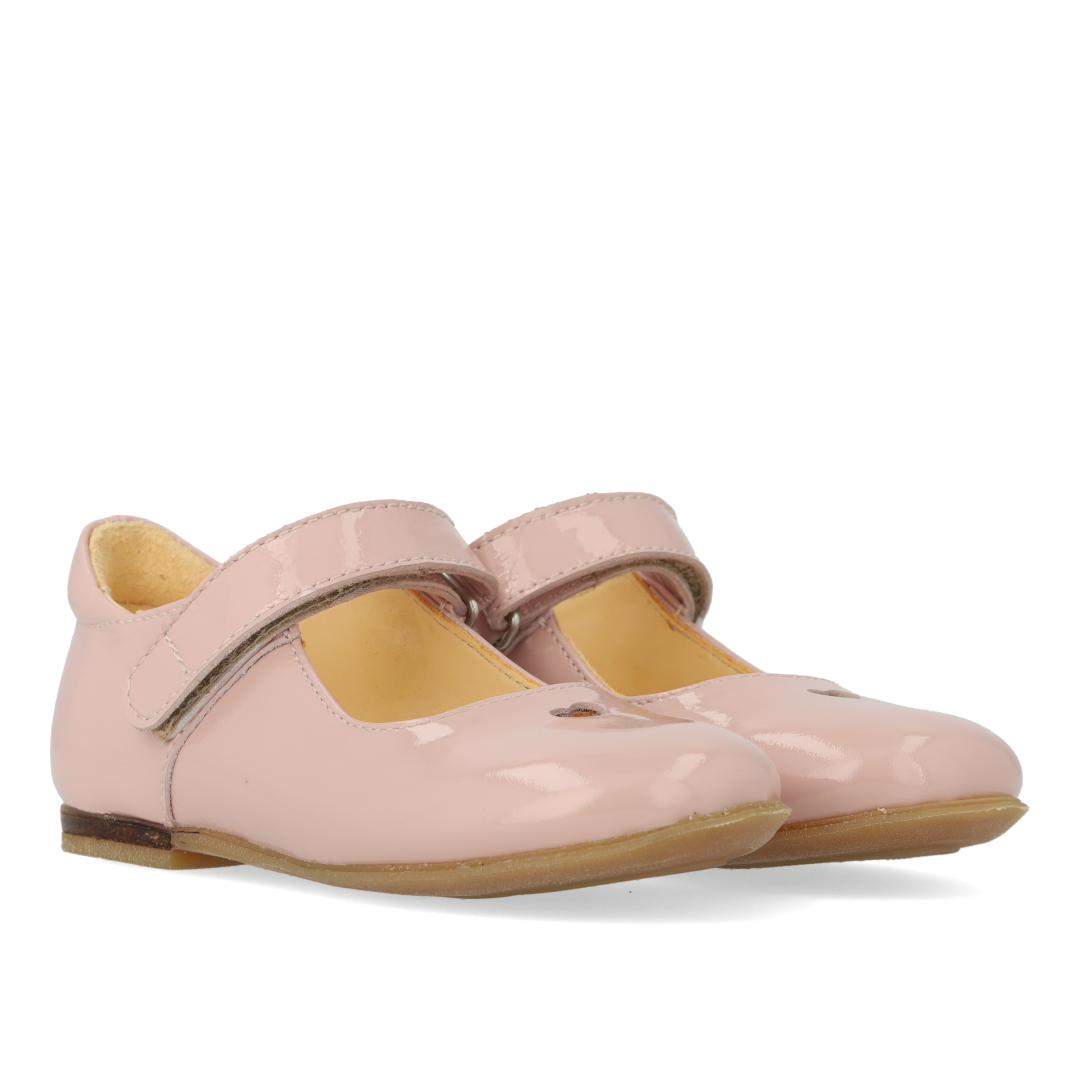 ballerina with cut-out heart motif
