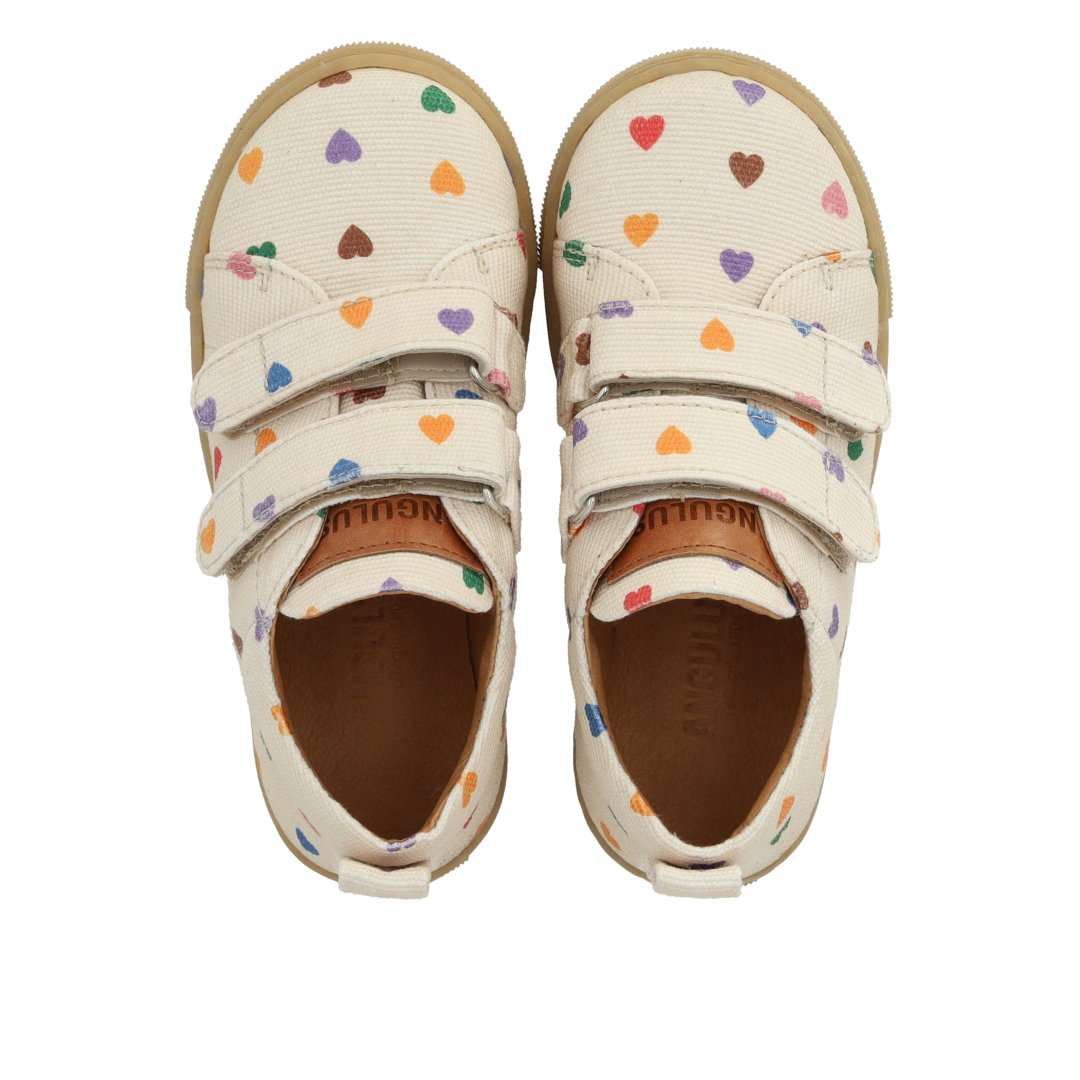 Classic sneaker in recycled cotton canvas