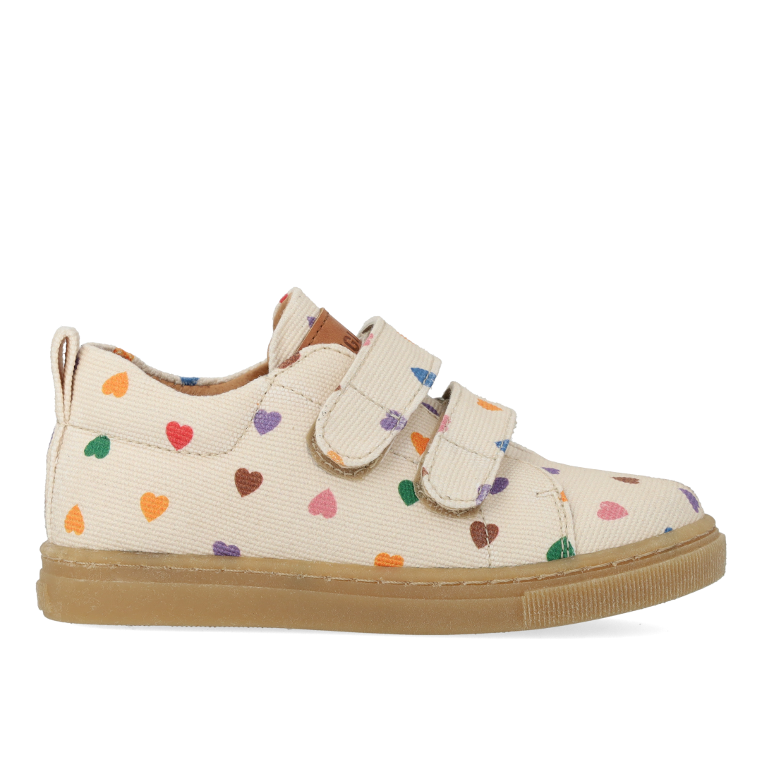 Classic sneaker in recycled cotton canvas