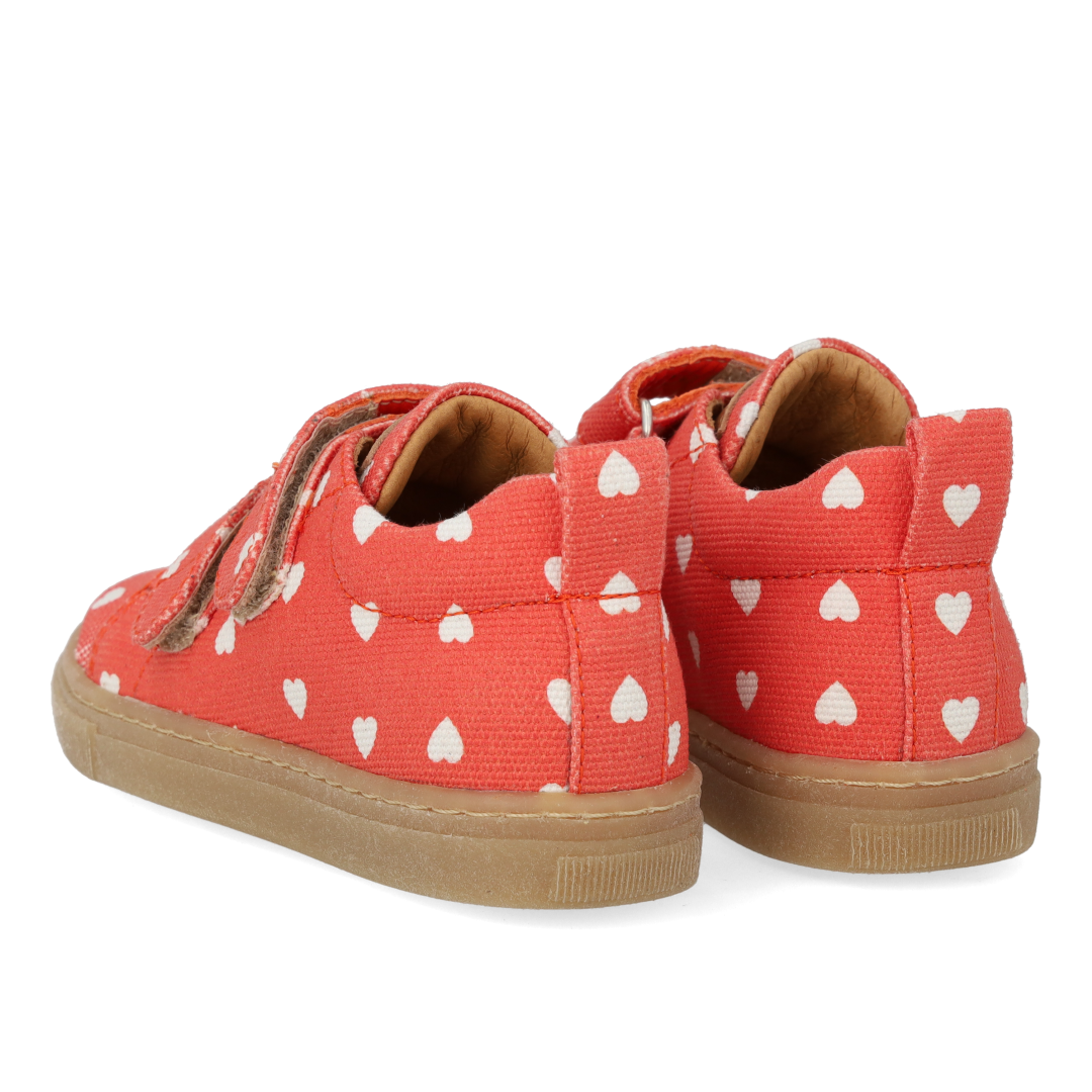 Classic sneaker in recycled cotton canvas