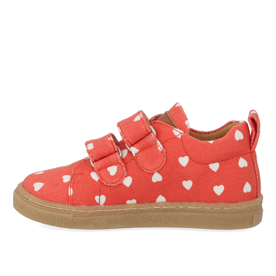 Classic sneaker in recycled cotton canvas