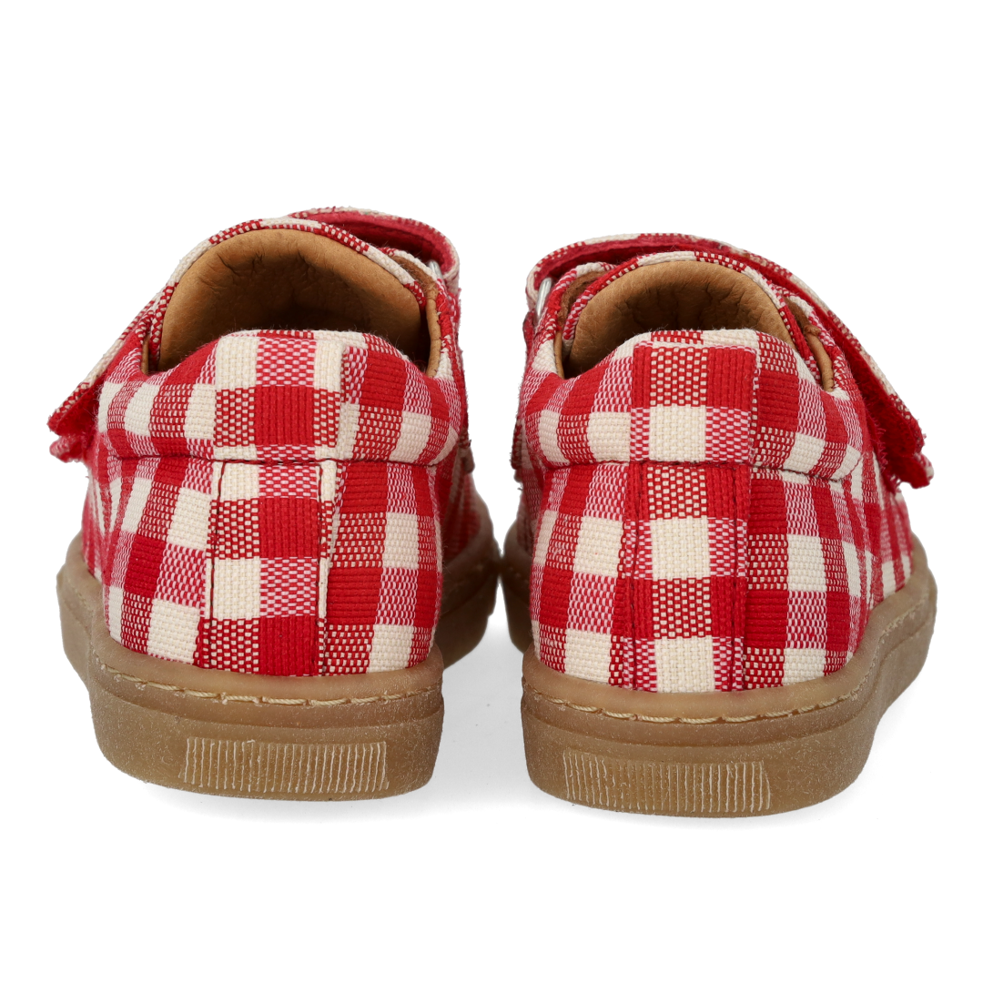 Classic sneaker in recycled cotton canvas