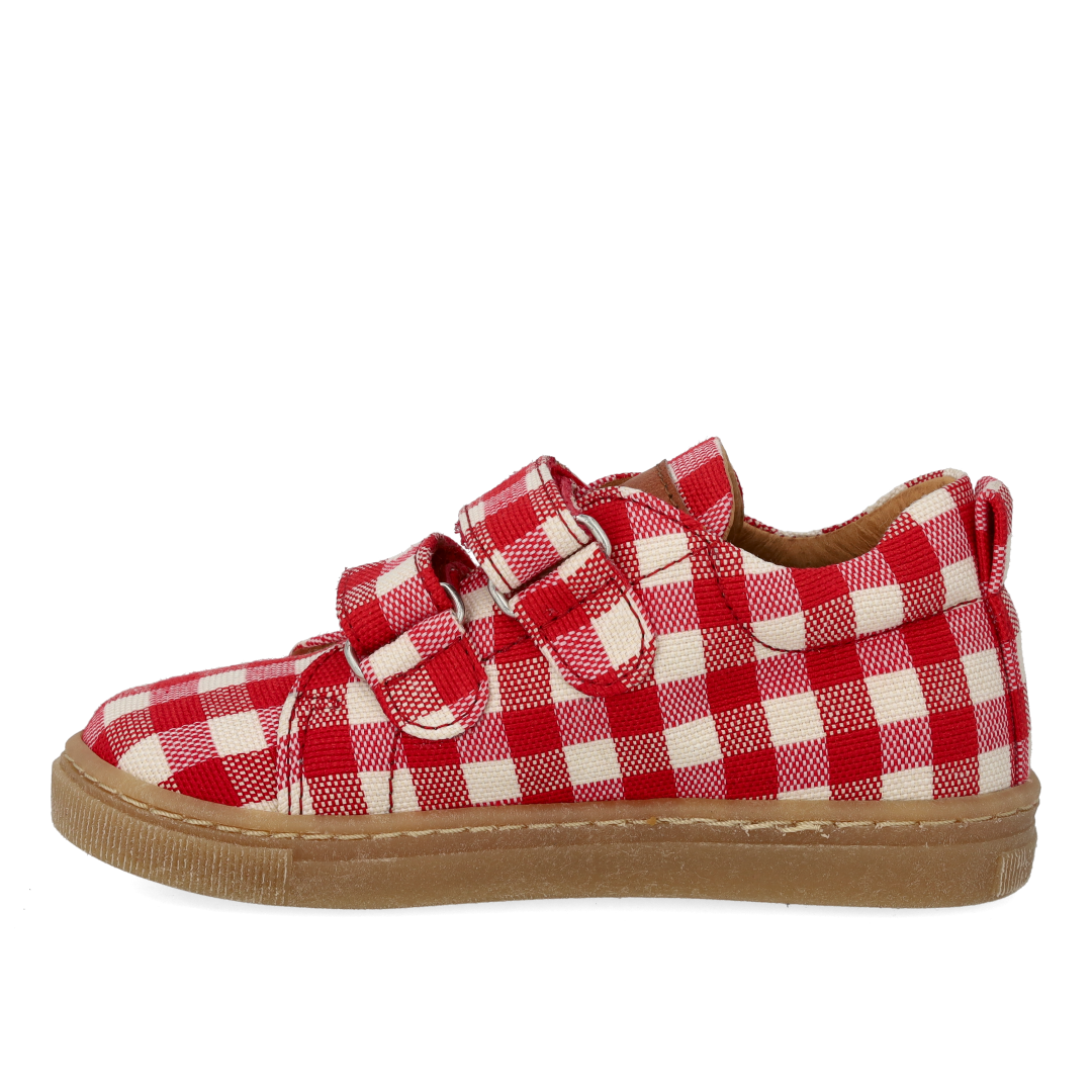 Classic sneaker in recycled cotton canvas