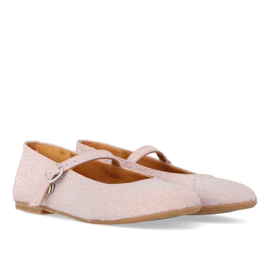 Mary Jane ballerina in glitter