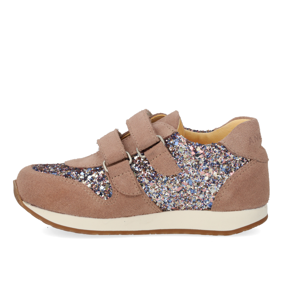 Running style glitter sneaker