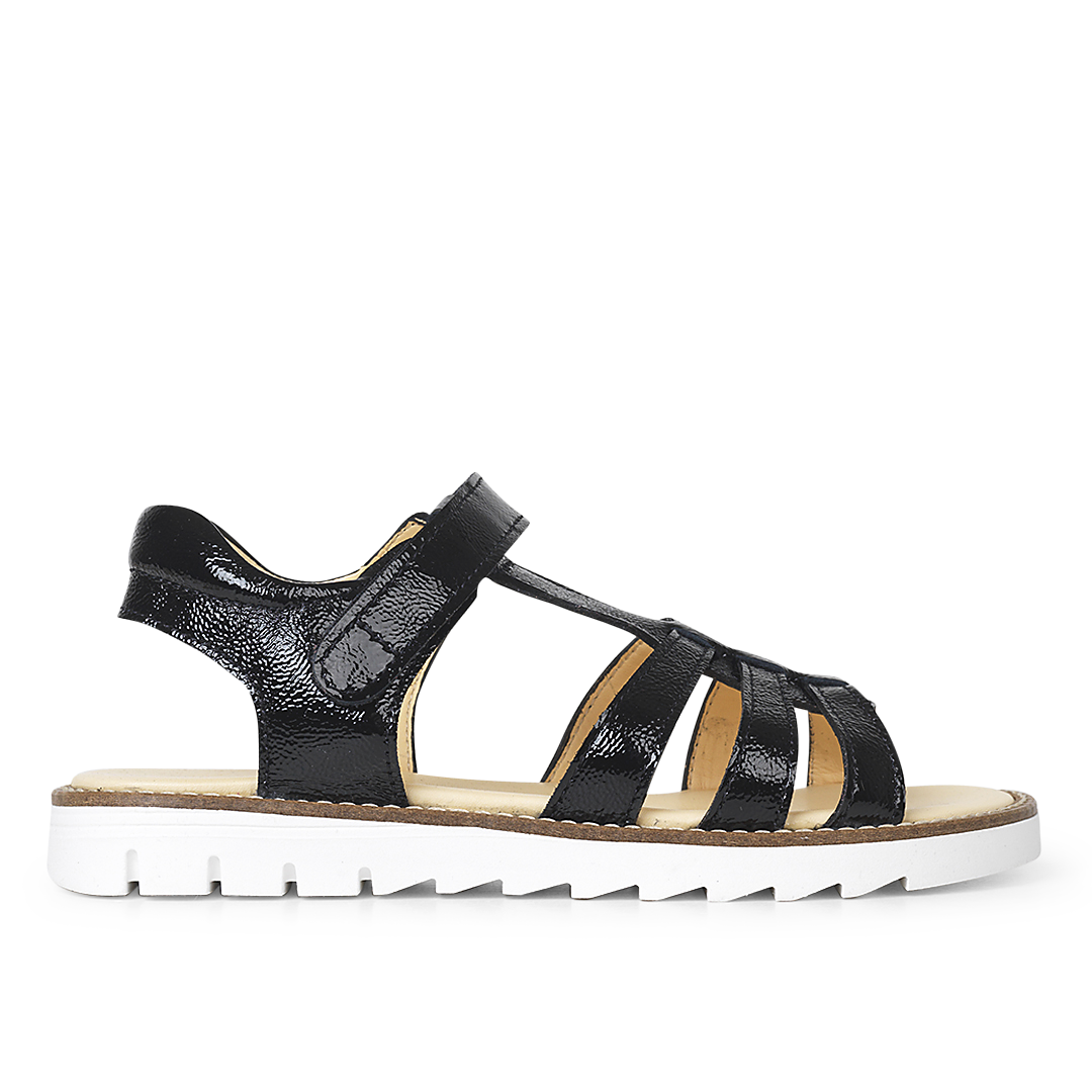 Sandal with T-strap and Velcro closure