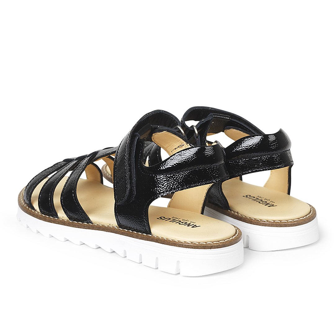 Sandal with T-strap and Velcro closure