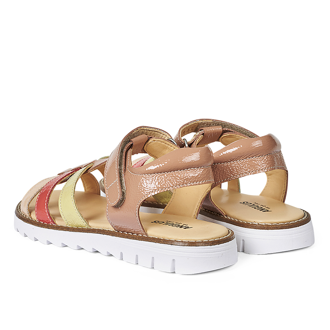Sandal with T-strap and Velcro closure