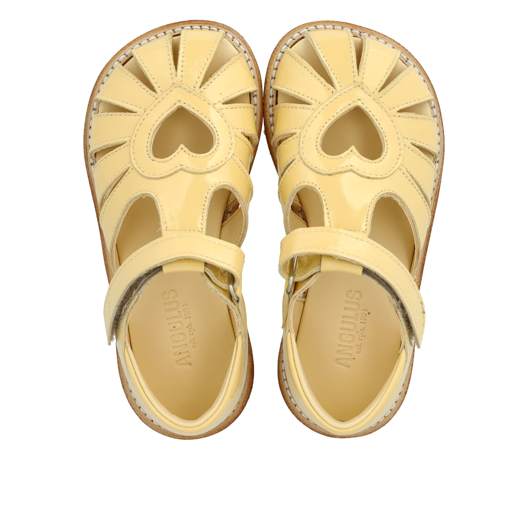 Heart sandal with velcro closure