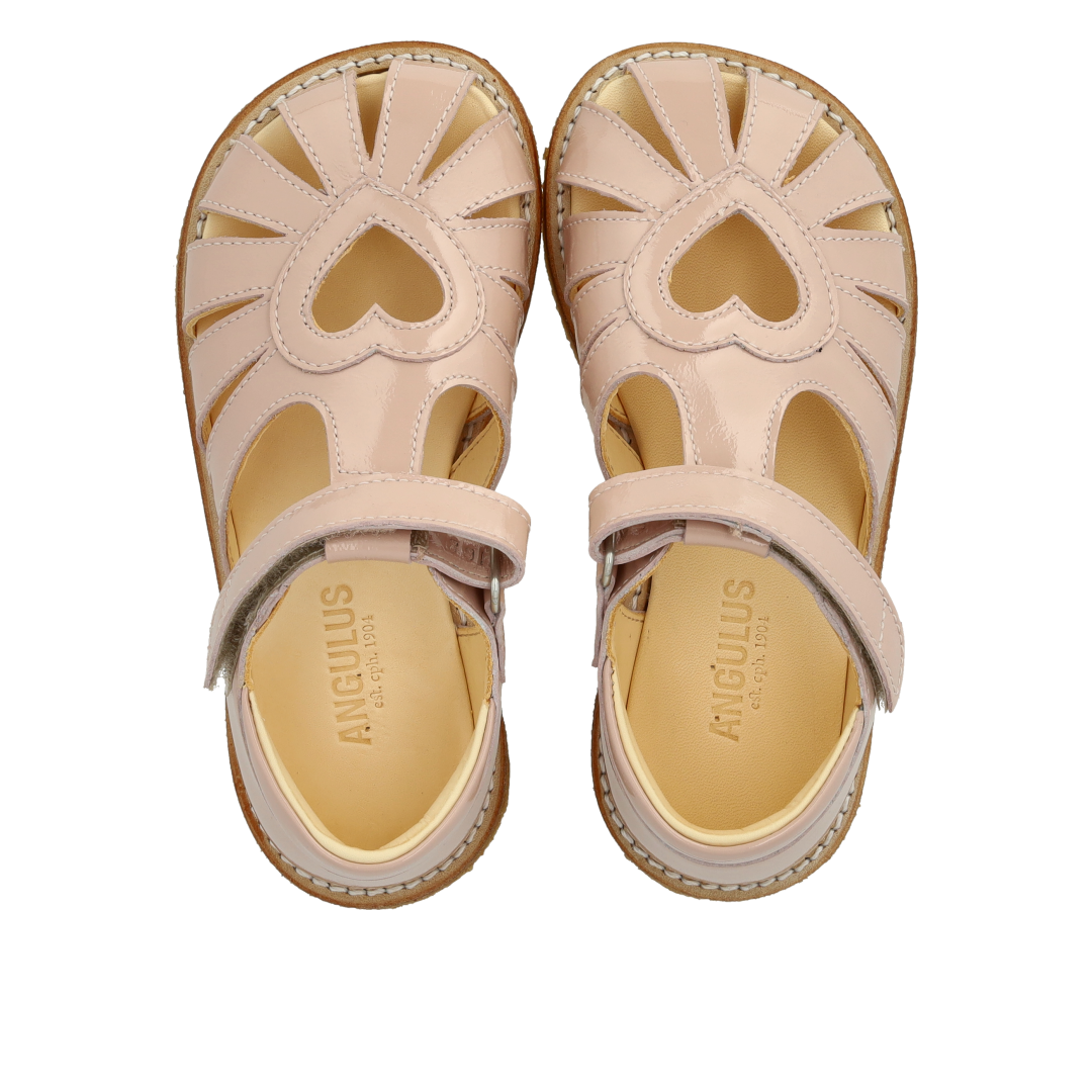 Heart sandal with Velcro closure