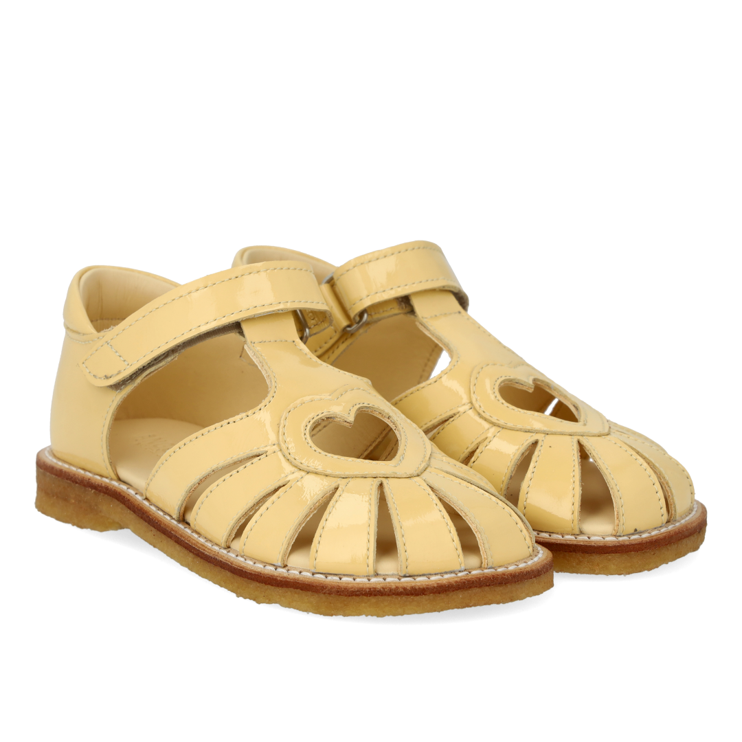 Heart sandal with velcro closure