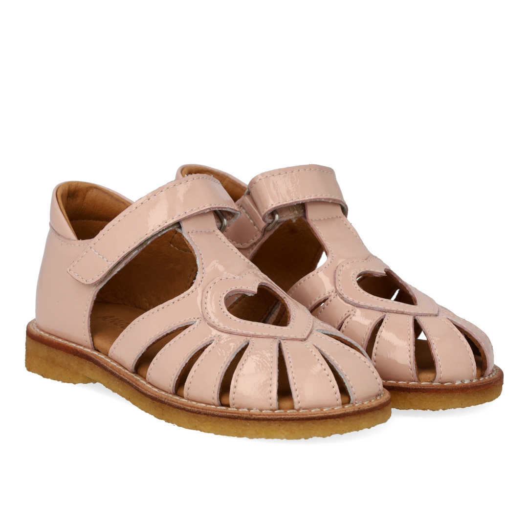 Heart sandal with Velcro closure
