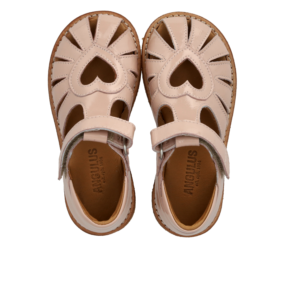 Heart sandal with Velcro closure