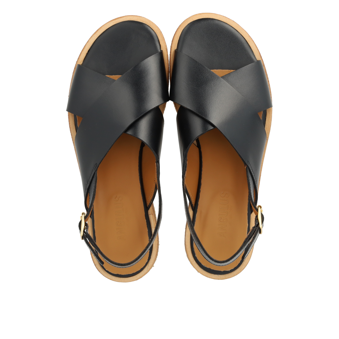 Classic criss-cross sandal