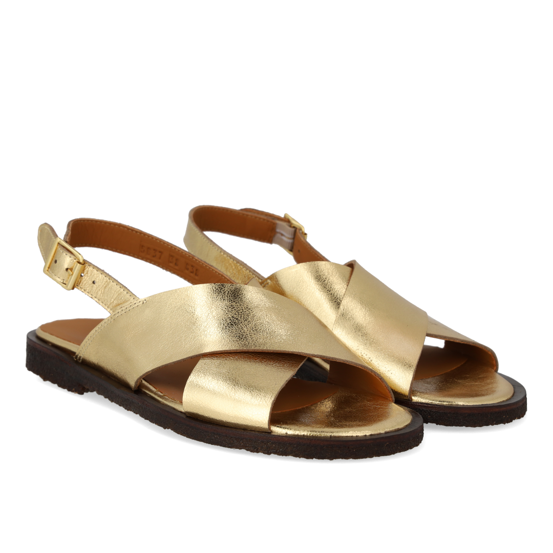 Classic criss-cross sandal
