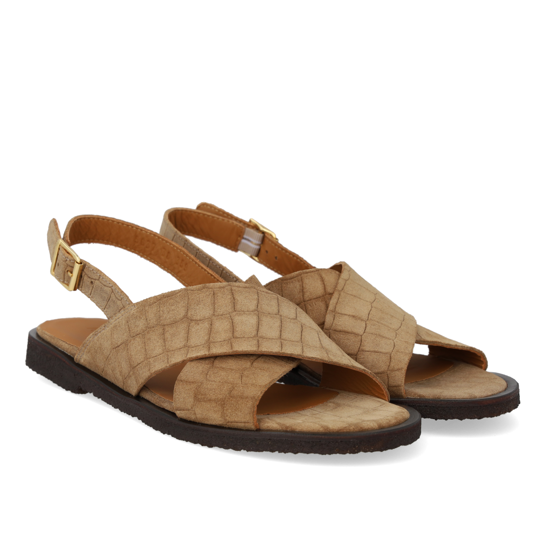 Classic cross sandal
