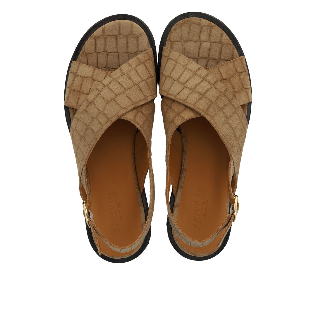 Classic cross sandal