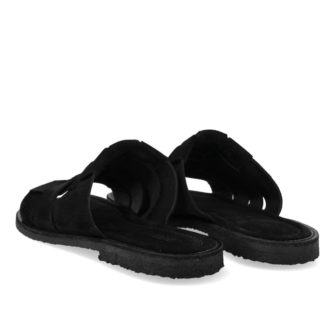 Woven slip-on sandal