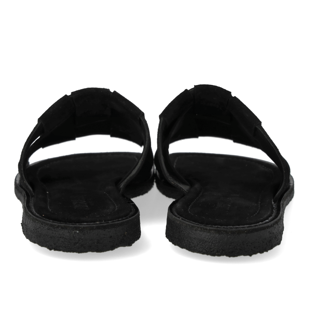 Woven slip-on sandal