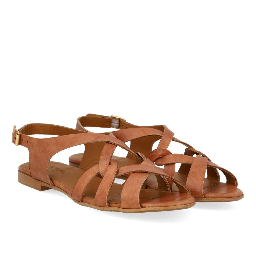 Sandal with strap details