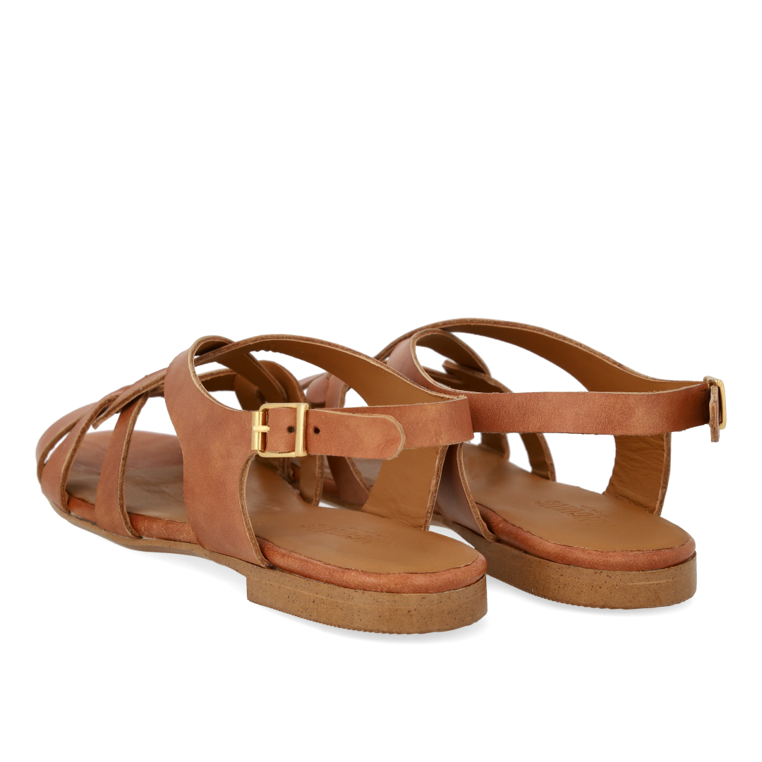 Sandal with strap details