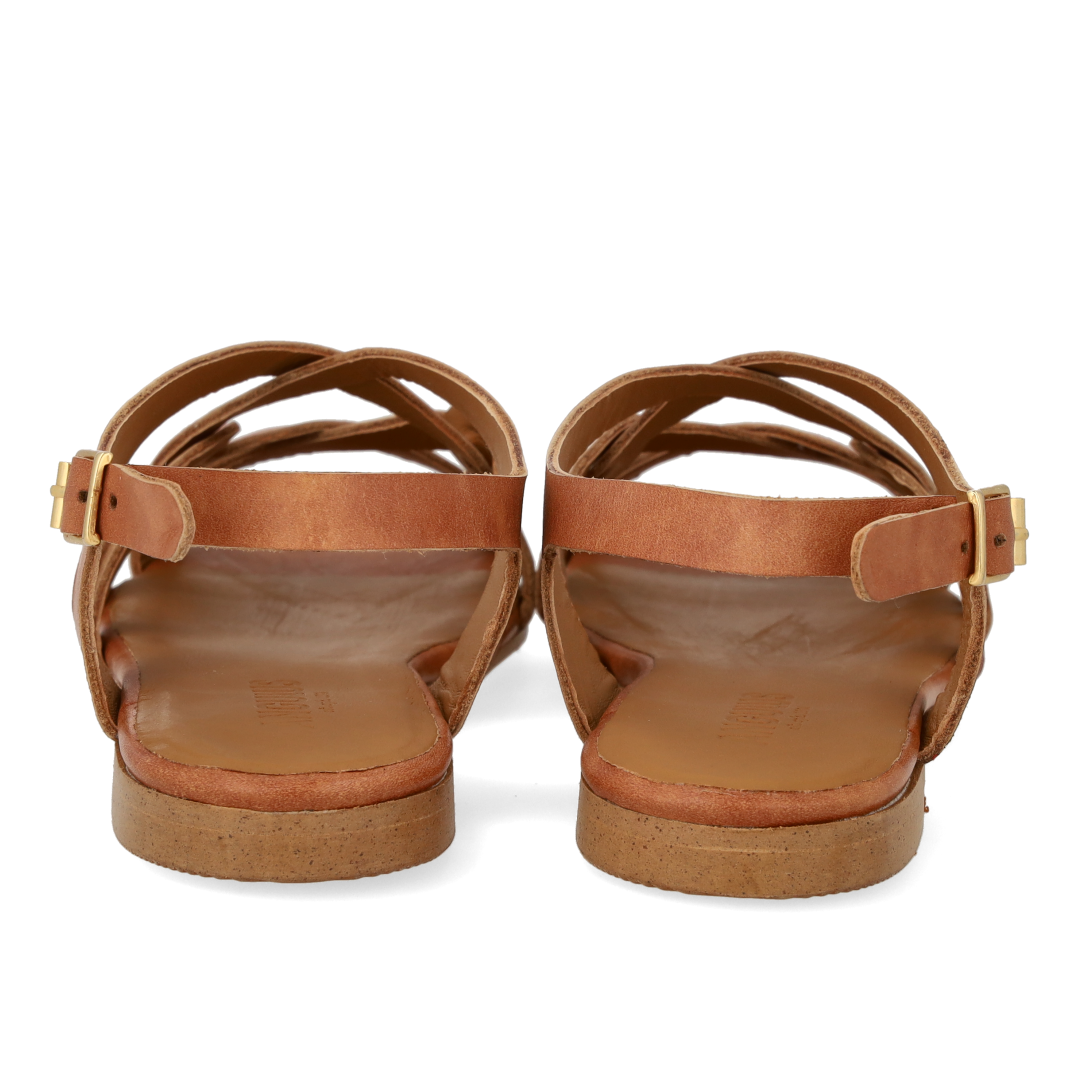 Sandal with strap details
