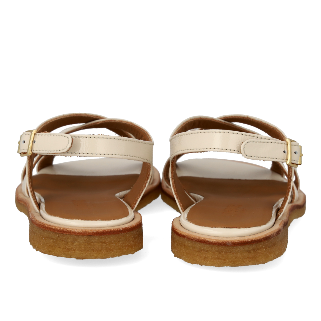 Sandal with strap detailing