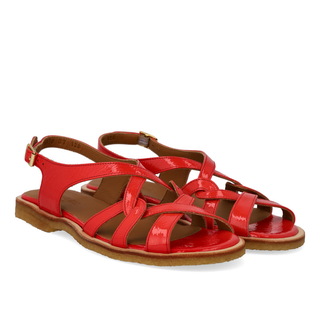Sandal with strap details