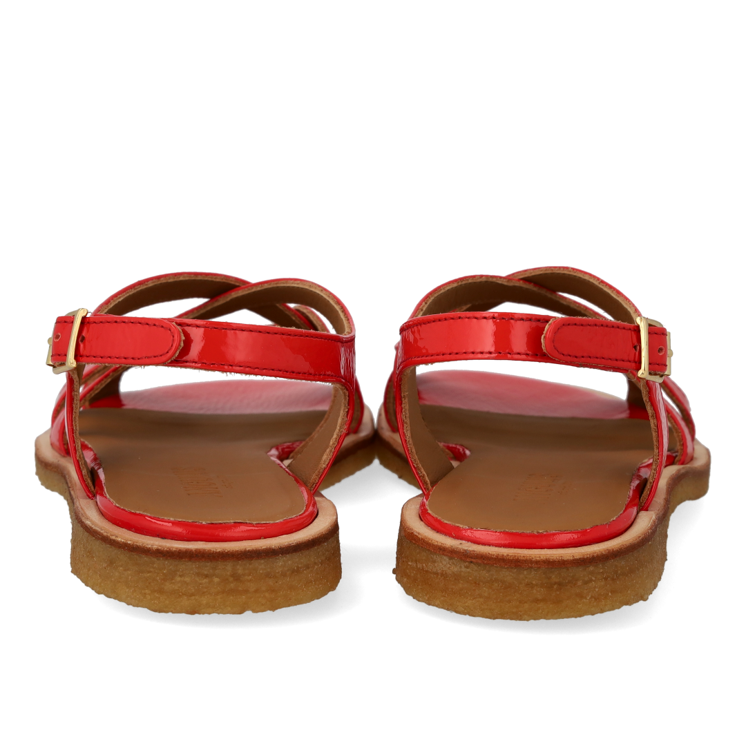 Sandal with strap details