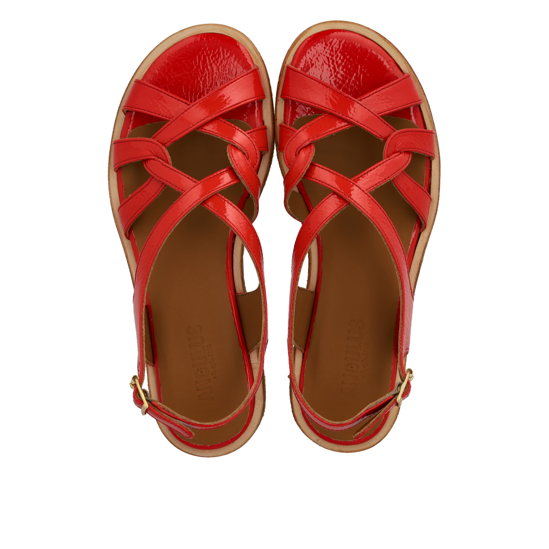 Sandal with strap details