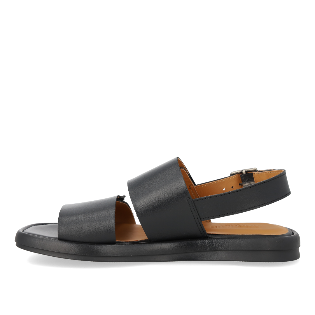 Sandal with adjustable Velcro straps