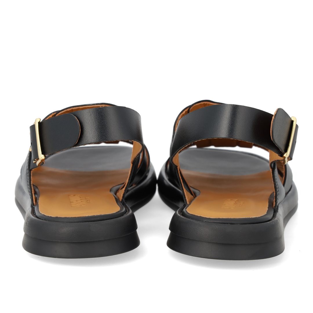 Gladiator-inspired strappy sandal