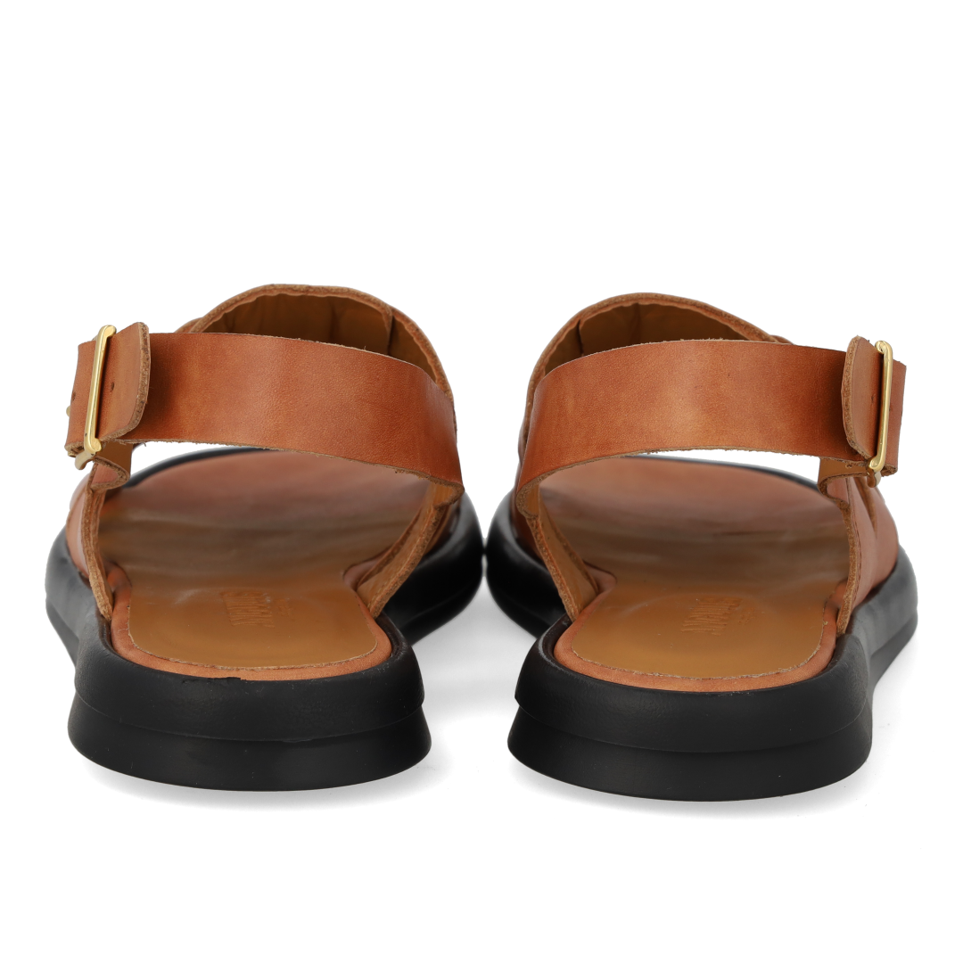 Gladiator-inspired strap sandal