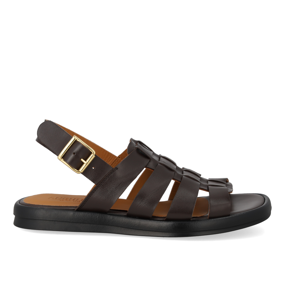 Gladiator-inspired strappy sandal