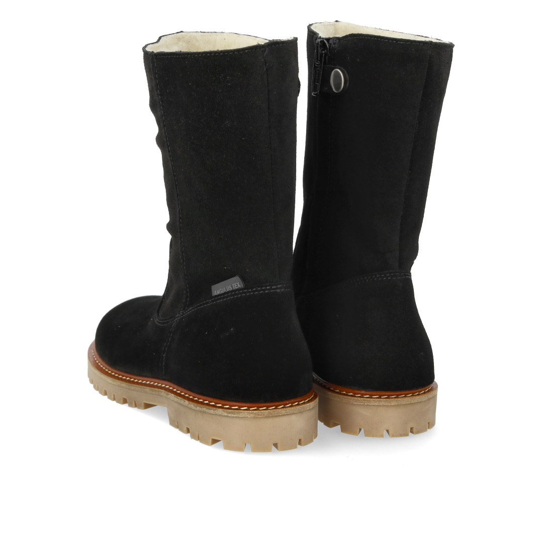 Classic mid-height TEX boot in suede