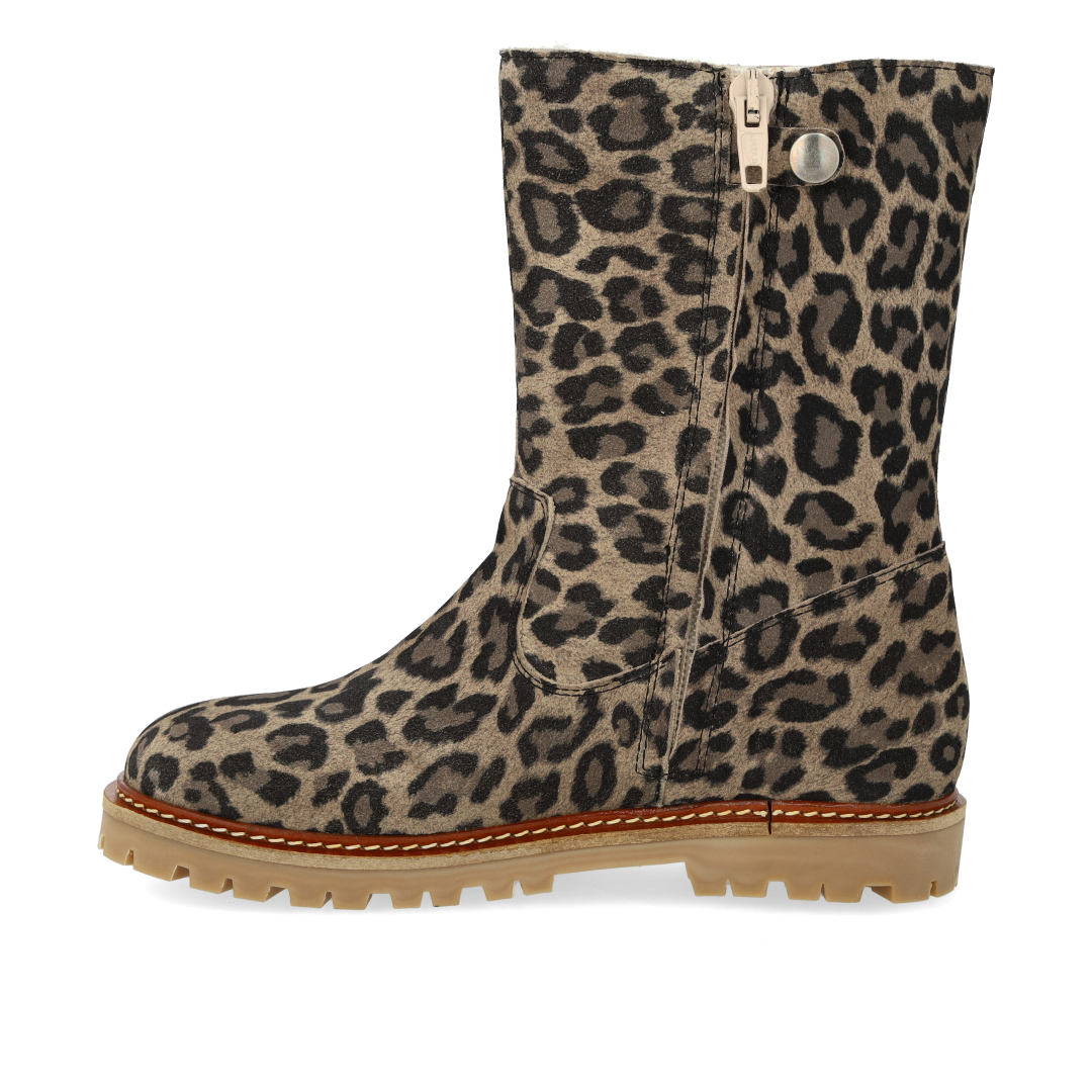 Classic mid-height TEX boot in suede