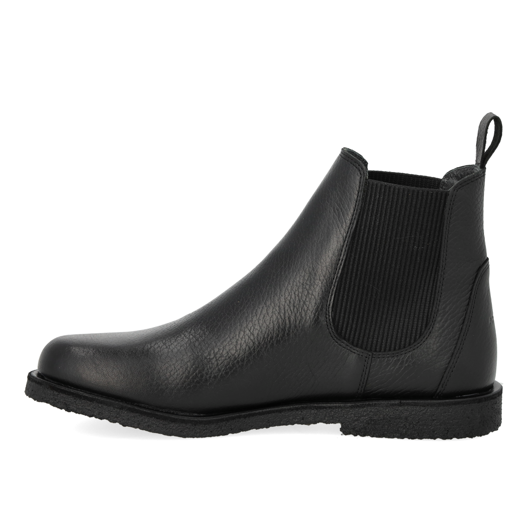 Chelsea boot with elastic and wide fit