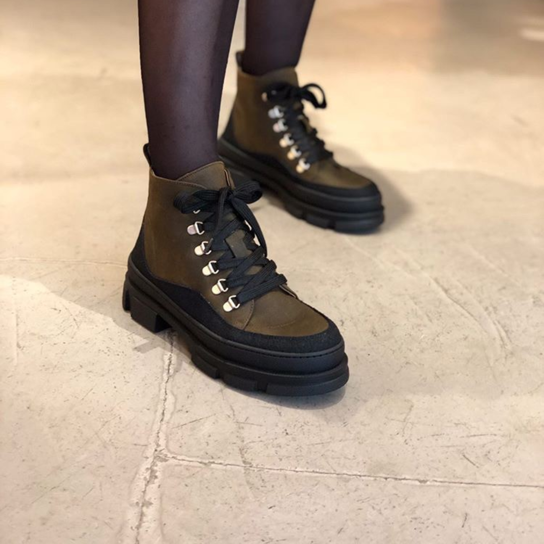 Lace-up boot