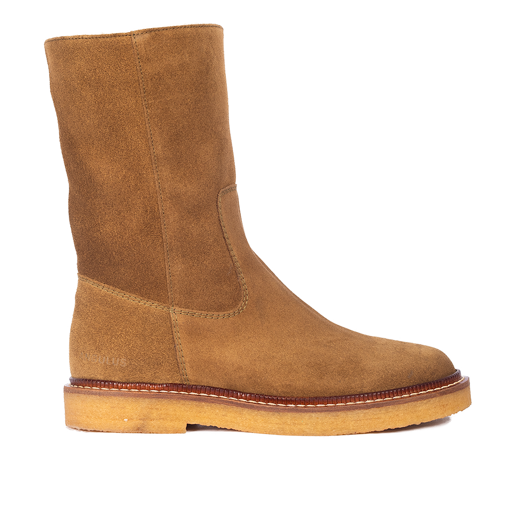 Boot with wool lining