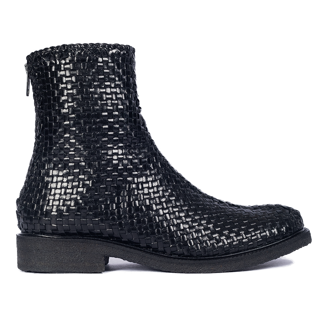 Hand-braided boot
