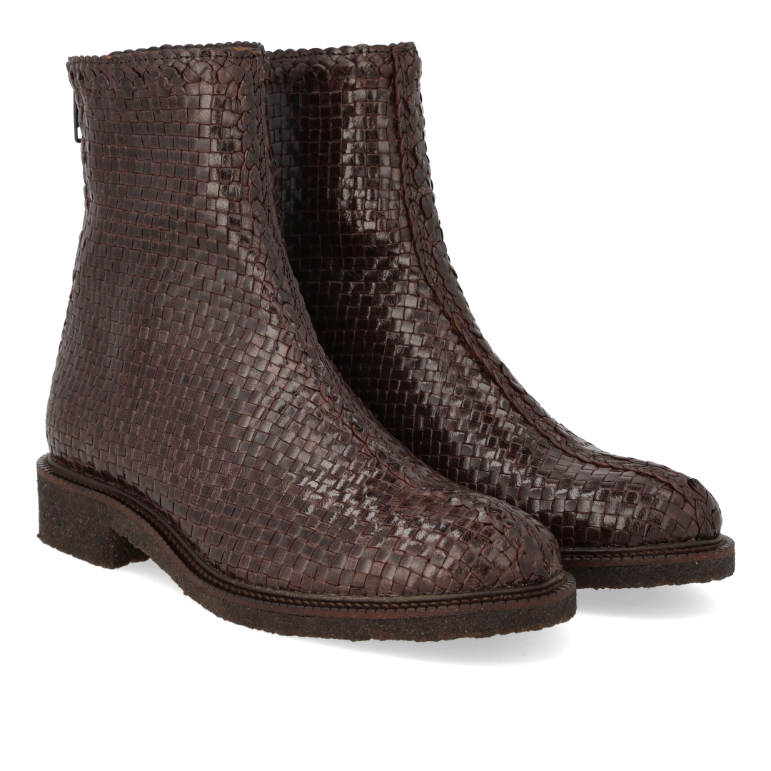 Hand-braided boot