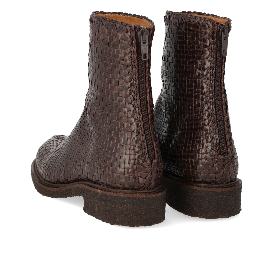 Hand-braided boot