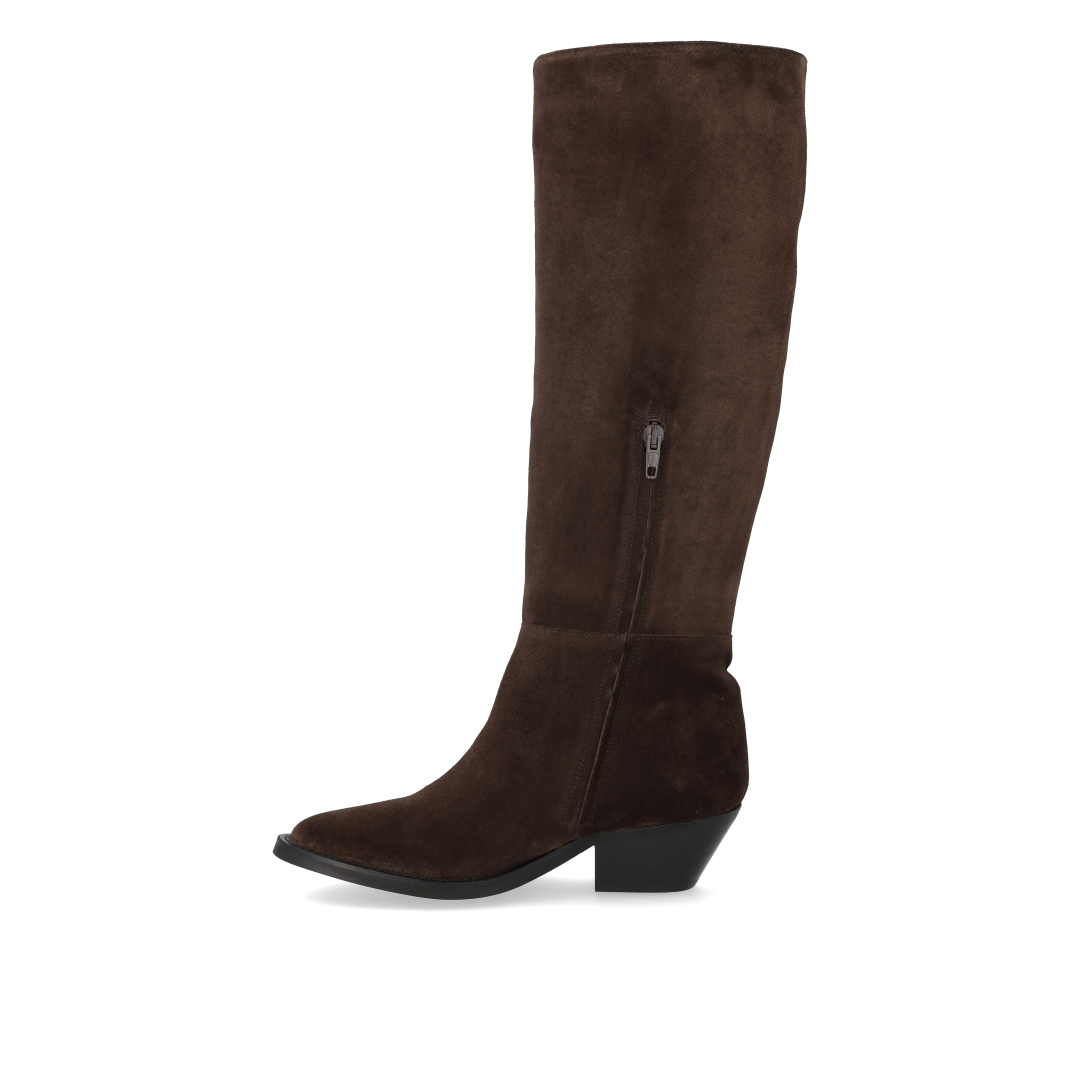 Long Shafted suede boot