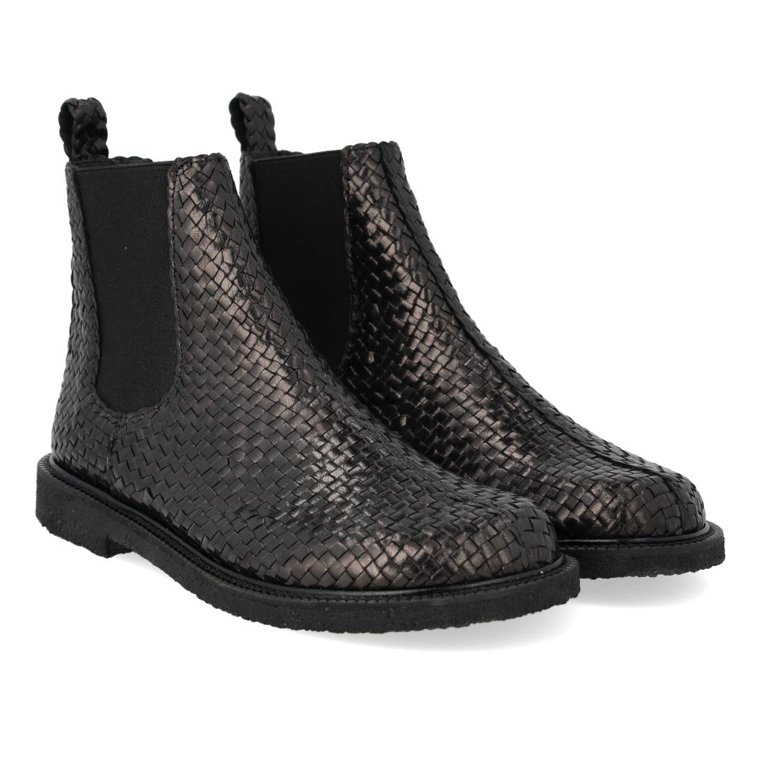 Hand-Braided Chelsea Boot