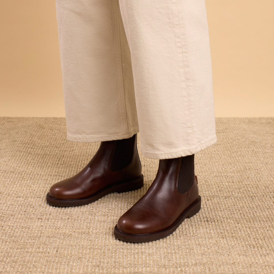 Chelsea TEXboot with soft merino wool lining