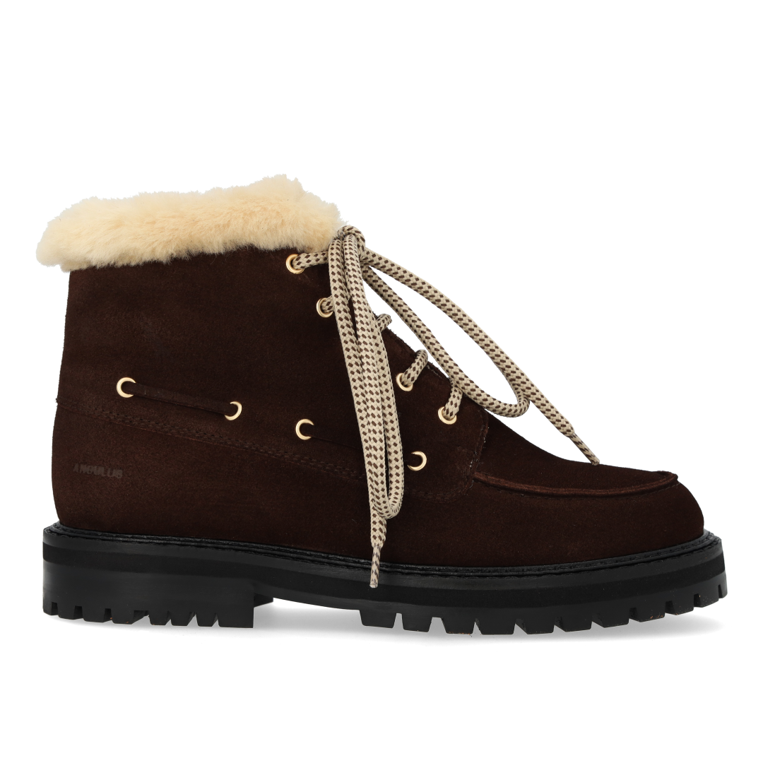 Vinterstøvle med pelsdetaljer